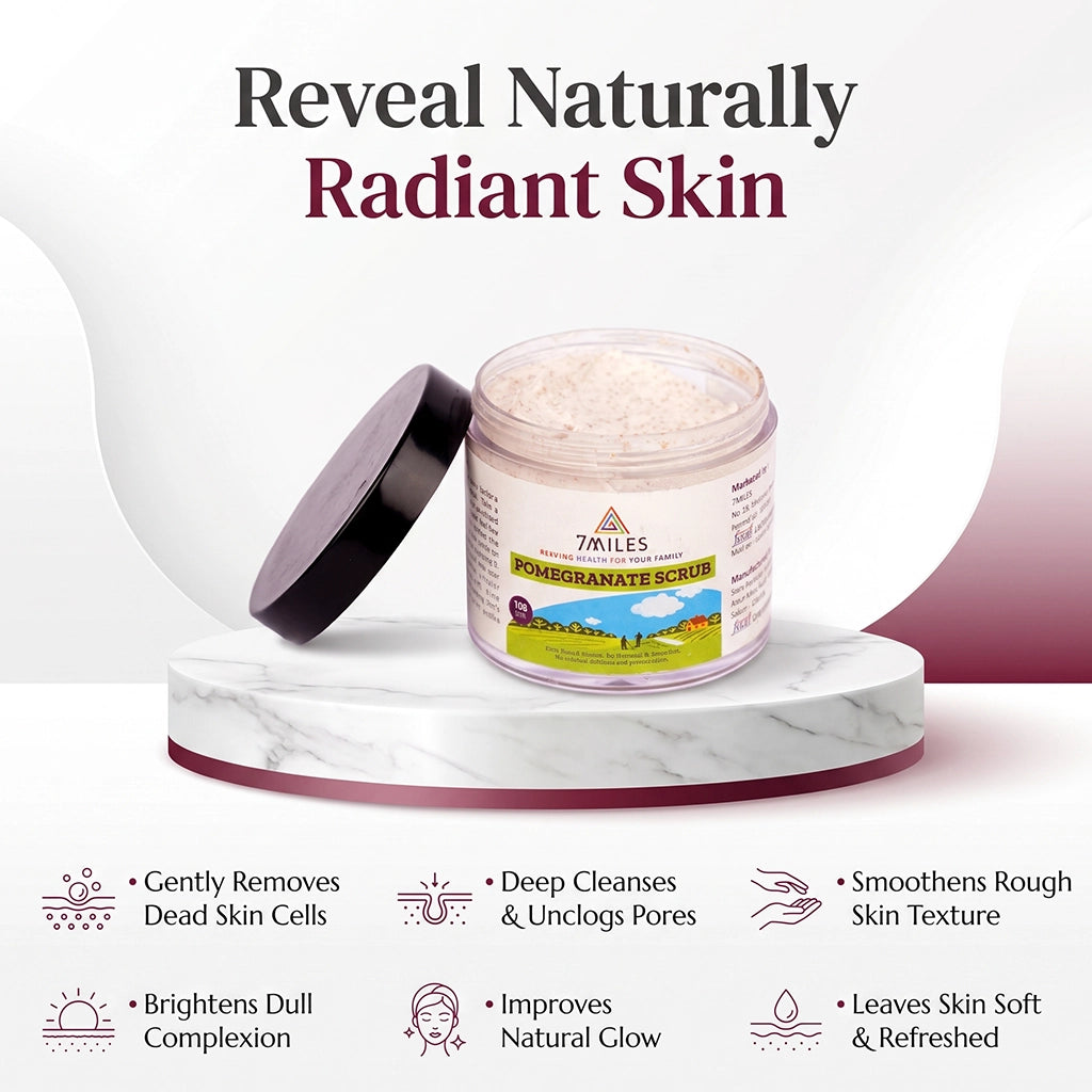 Pomegranate Face & Body Scrub